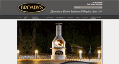 Desktop Screenshot of broadys.co.nz